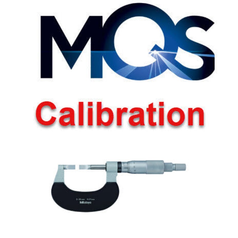 Calibration of Blade Micrometer  Excluding Setting Rod UKAS C122D1