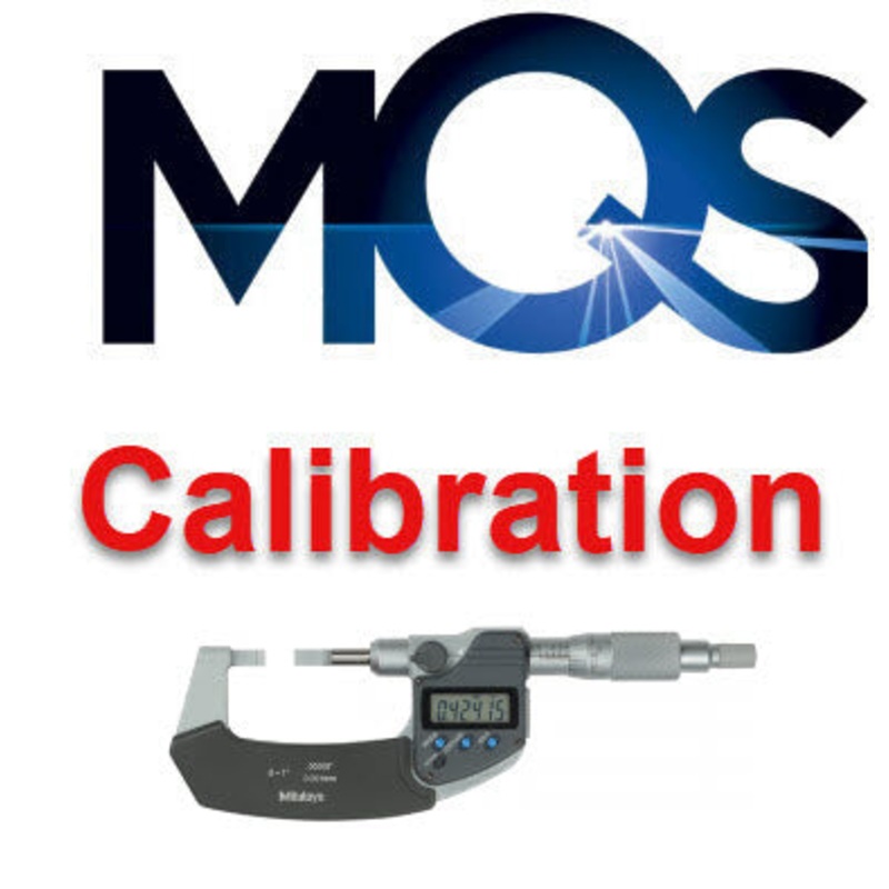Calibration of Digital Blade Micrometer  Excluding Setting Rod  Excluding Setting Rod  UKAS C422D1