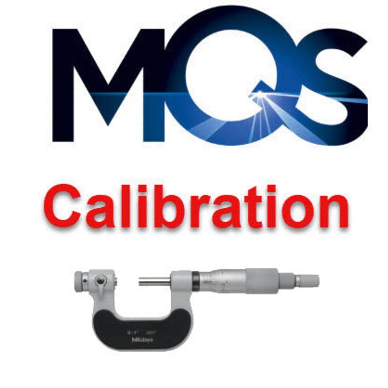 Calibration of Universal Interchangeable anvil Excluding Setting Rod UKAS C116D1