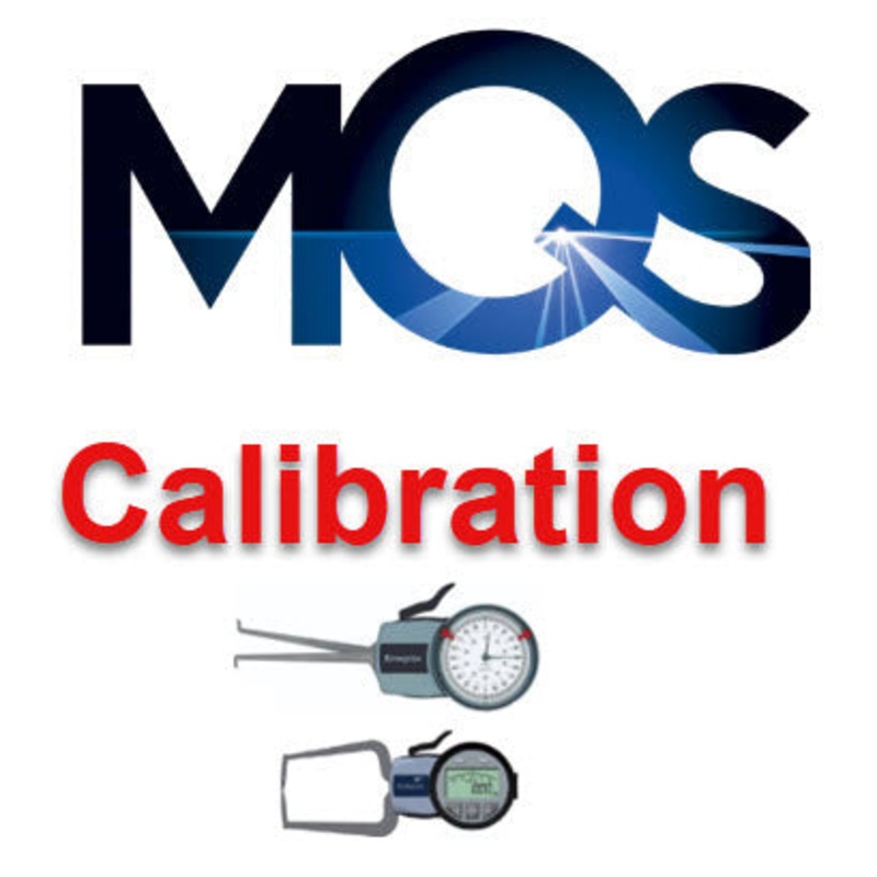 Calibration of Caliper Gauge External Kroeplin or Mitutoyo Type 0-100mm UKAS C209D3