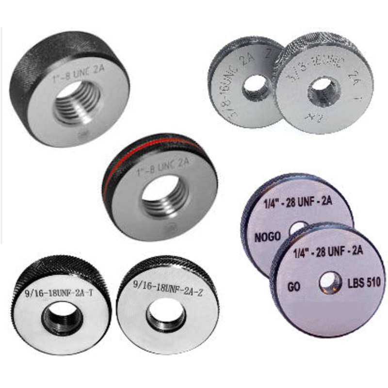 080GR UNF Go Ring Gauges Description : Thread ring gauge Go Size & TPI : 0 X 80 Class : 2A