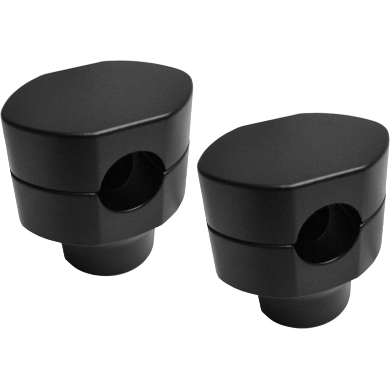 25,4 MM (1) HANDLEBAR RISER / 38,1 MM (1,5) RISE / BLACK-FLAT /
