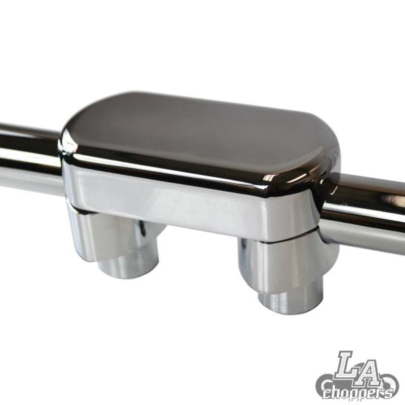 THREE PIECE RISER KIT 1.25 MOUNT 1.5 RISE CHROME HD