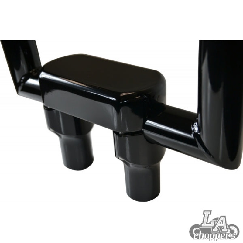 THREE PIECE RISER KIT 1.25 MOUNT 3 RISE BLACK HD