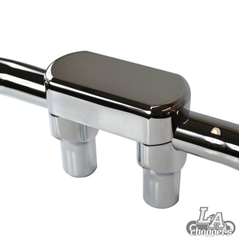 THREE PIECE RISER KIT 1.25 MOUNT 3 RISE CHROME HD