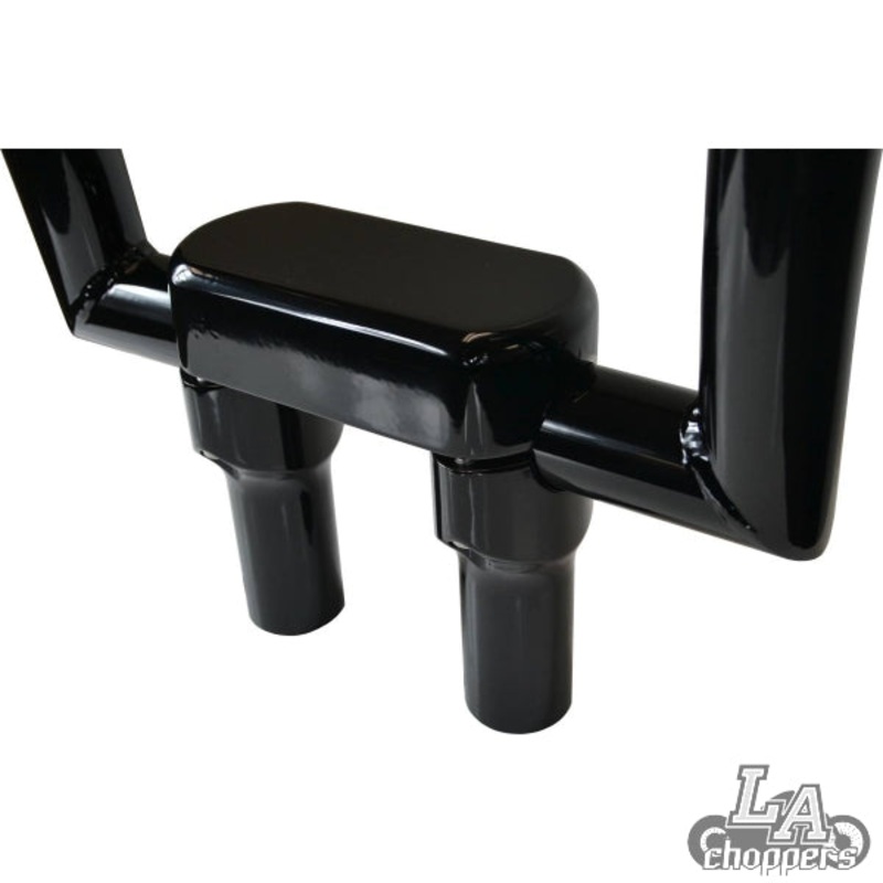 THREE PIECE RISER KIT 1.25 MOUNT 4 RISE BLACK HD
