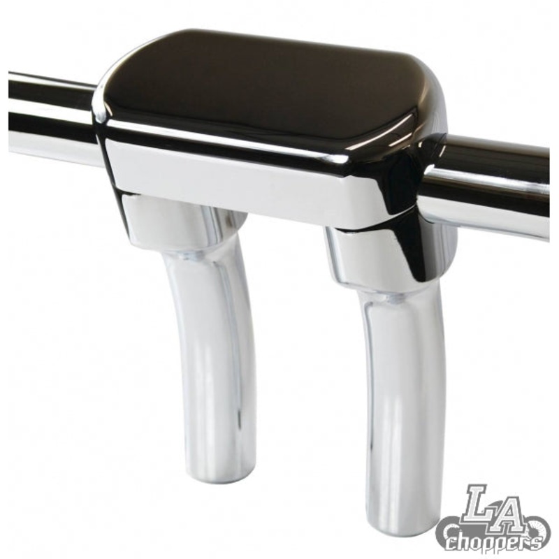 THREE PIECE RISER KIT 1.25 MOUNT 5.5 RISE CHROME HD