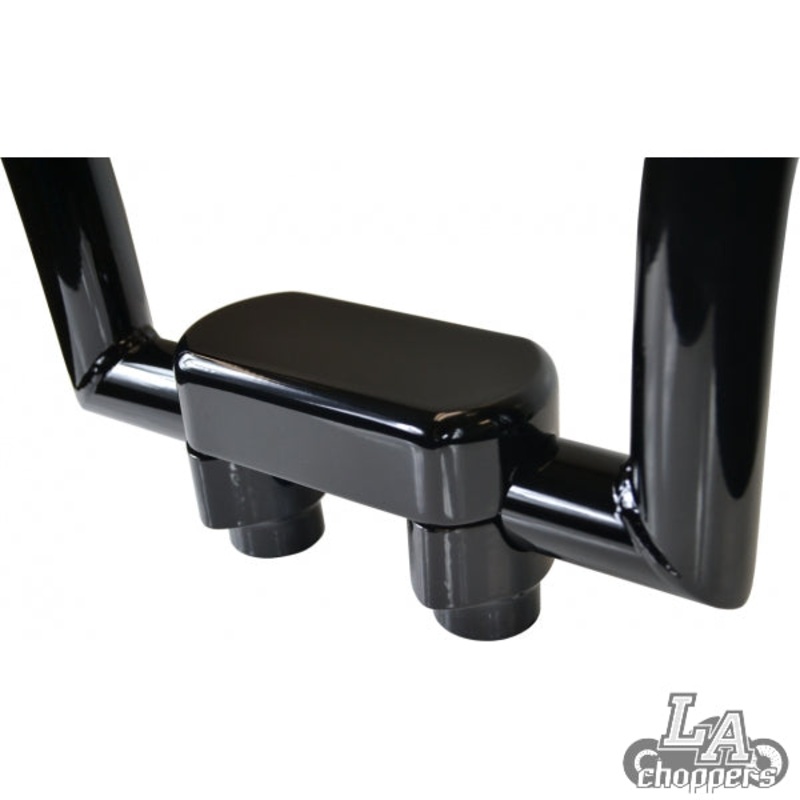 THREE PIECE RISER KIT 1 MOUNT 1.5 RISE BLACK HD