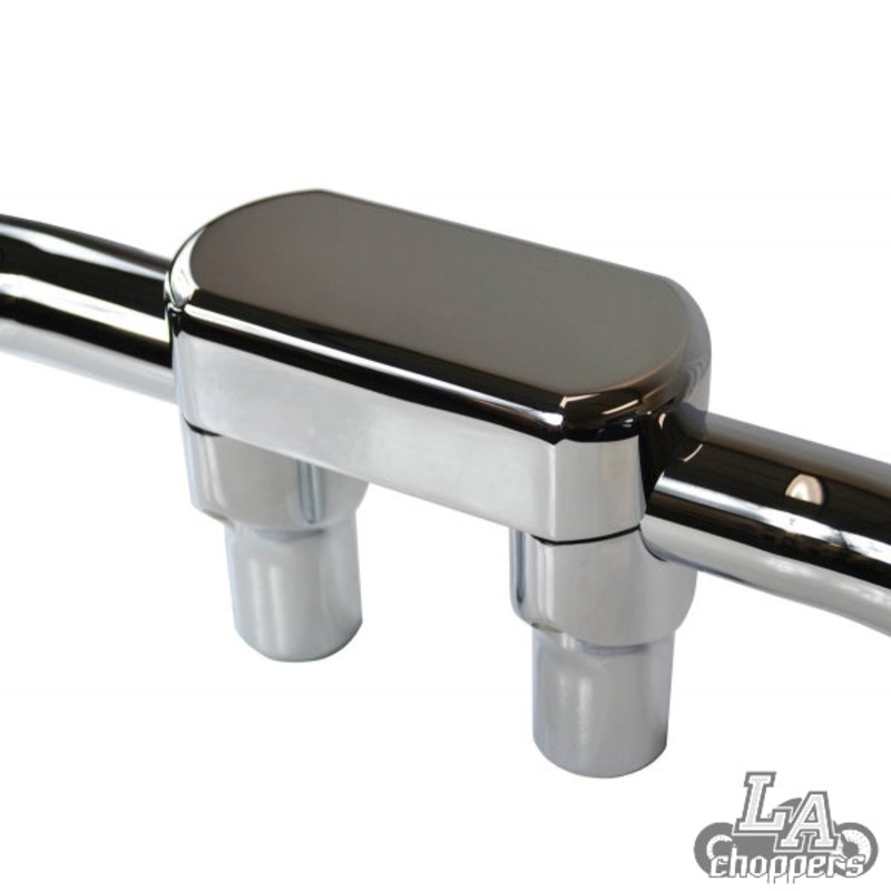 THREE PIECE RISER KIT 1 MOUNT 3 RISE CHROME HD