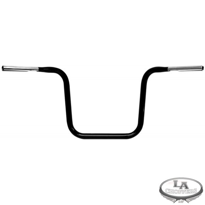 1 1/4 DIAMETER HEFTY APE HANGER BAR 14 BLACK FOR HD
