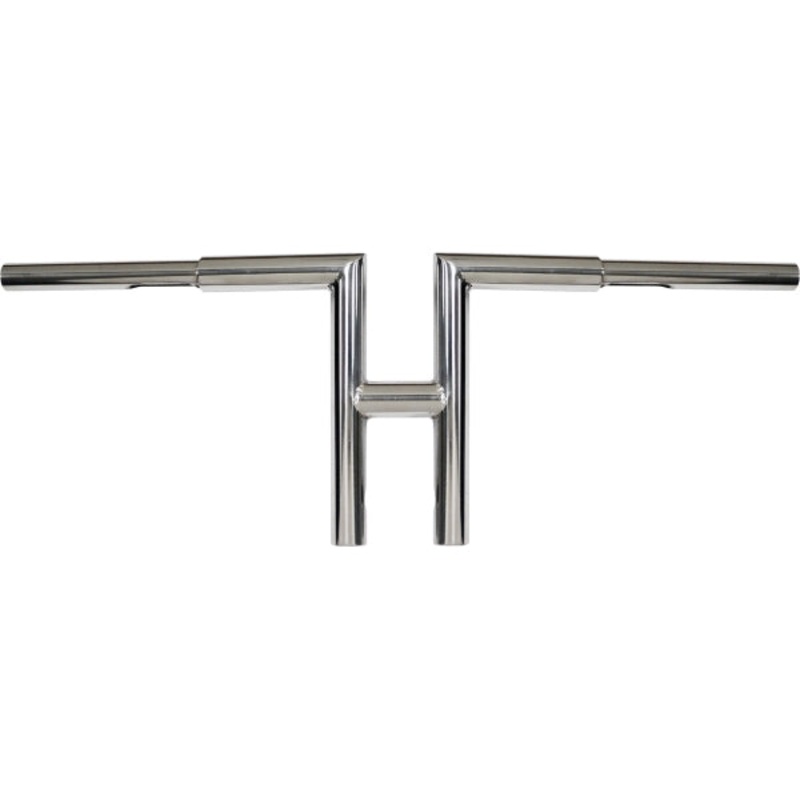 1.25 MITER T-BARS 10 TALL CHROME HD
