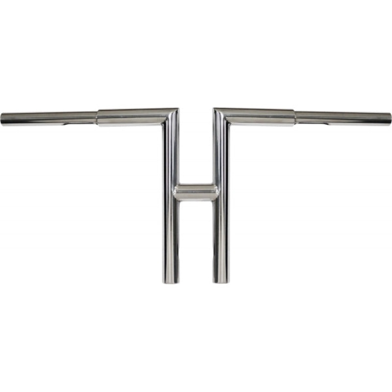 1.25 MITER T-BARS 12 TALL CHROME HD