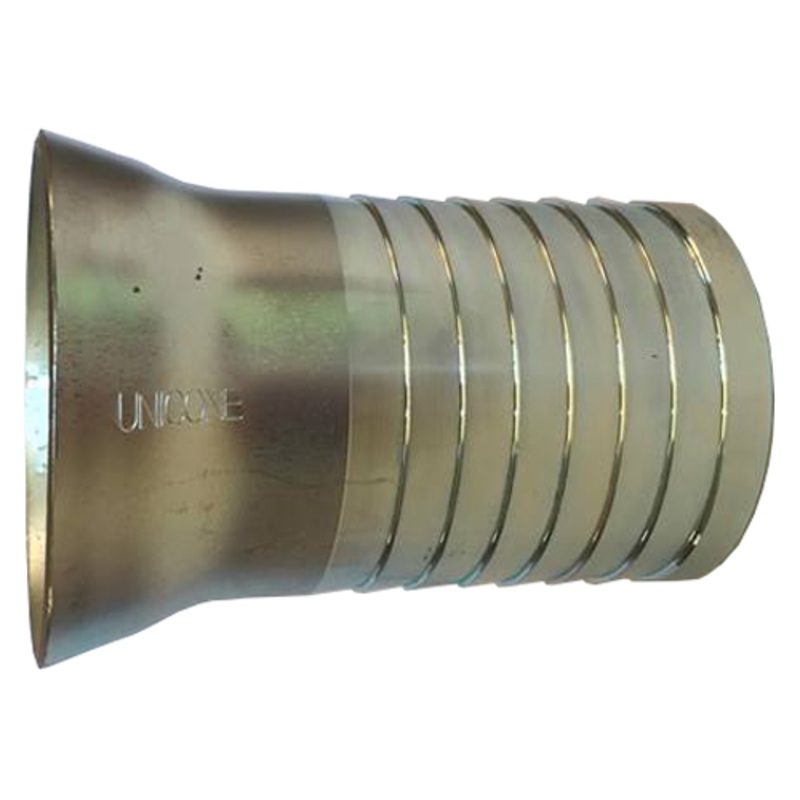 4.00 SERRATED UNICONE HOSE TAIL MILD STEEL