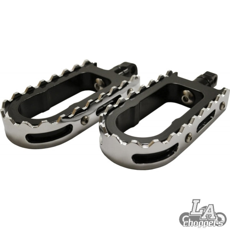 FOOTPEGS BMX STYLE BLACK/ CHROME