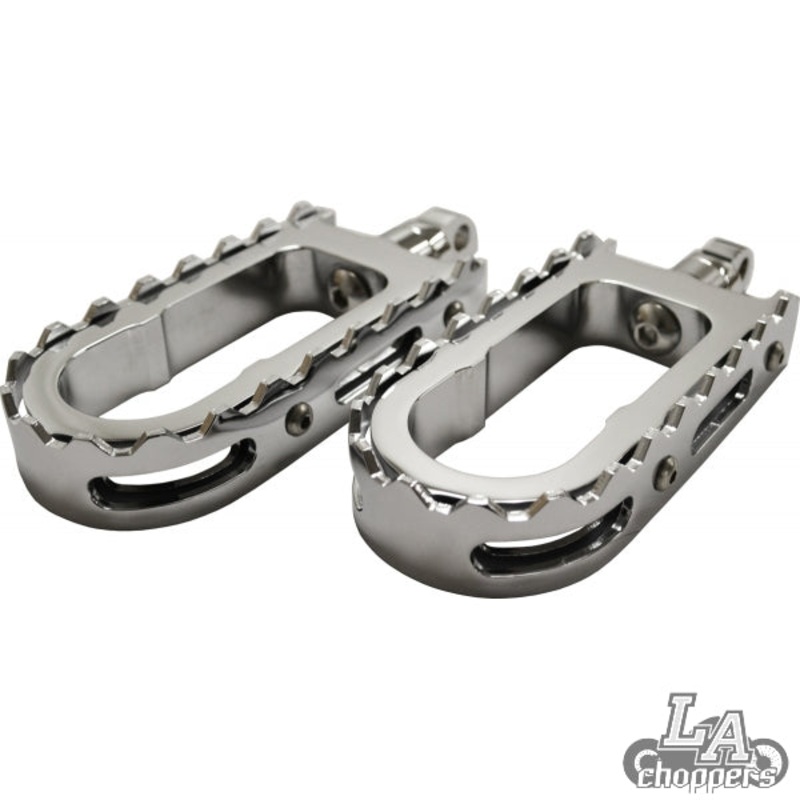 FOOTPEGS BMX STYLE CHROME/ CHROME