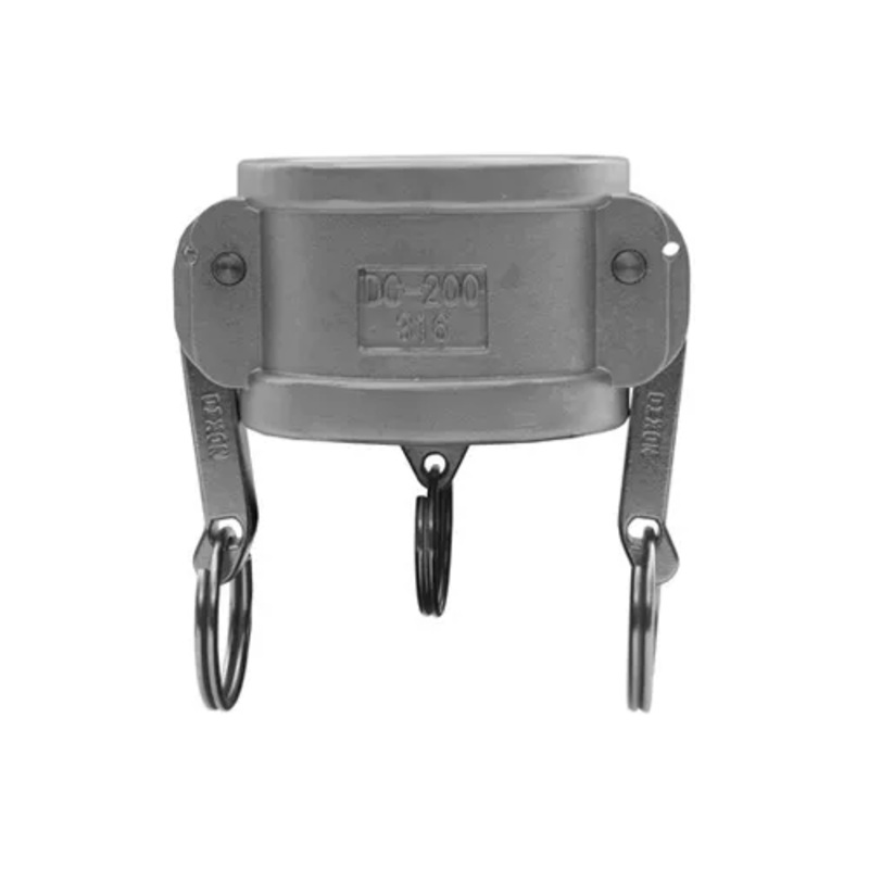 PART DC CAMLOCK ( FEMALE CAM x BLANK ) DUST CAP STAINLESS STEEL