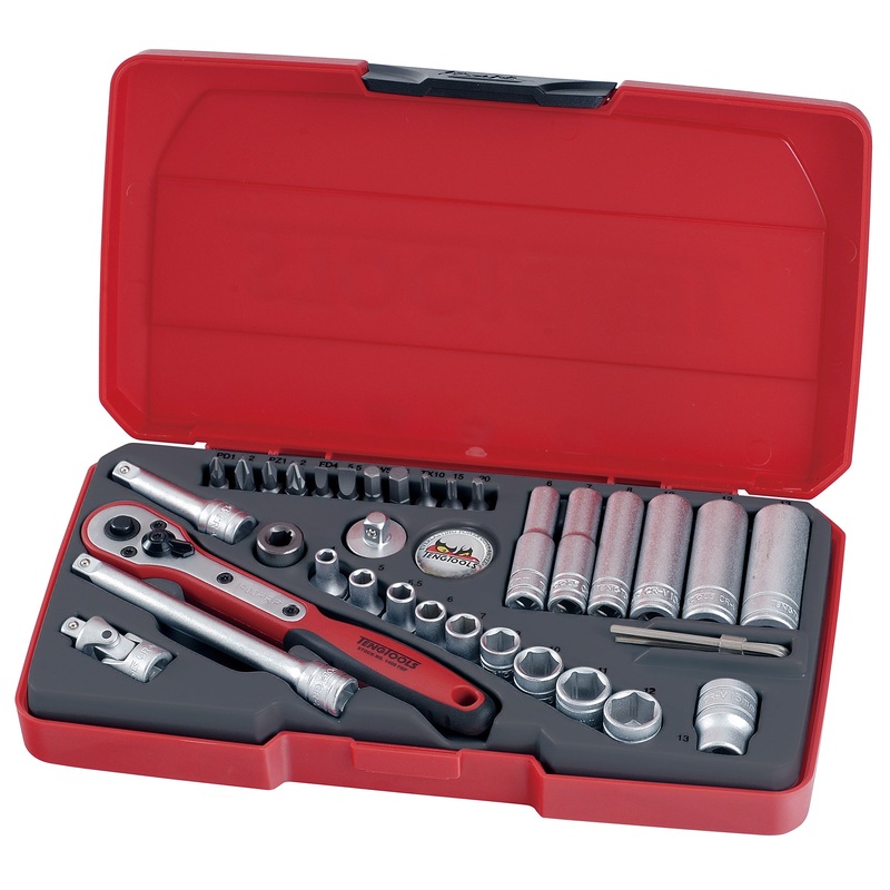 1/4 DRIVE SOCKET SET 36 PIECE