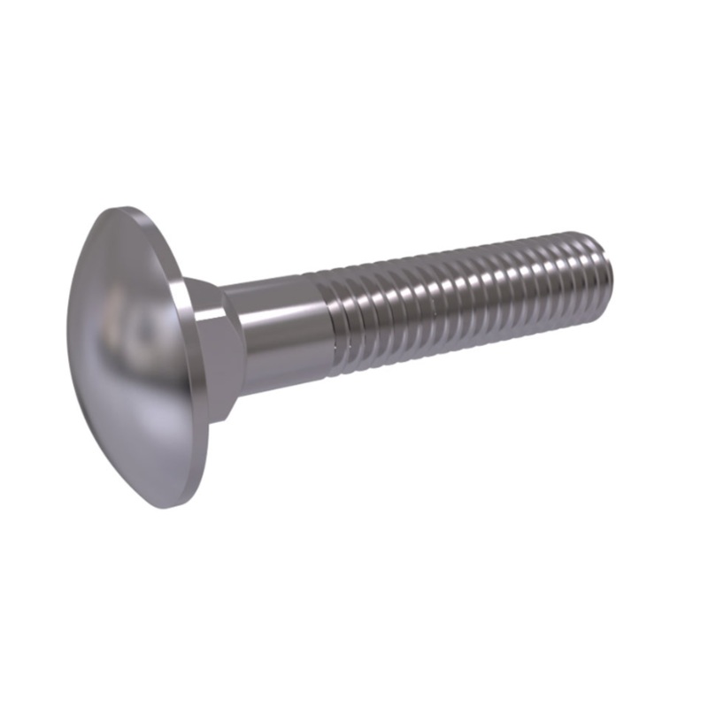 12mm DIN603 CUP SQUARE HEAD STAINLESS STEEL