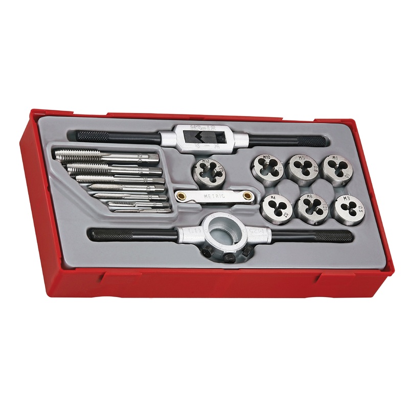 17 PIECE TAP & DIE SET