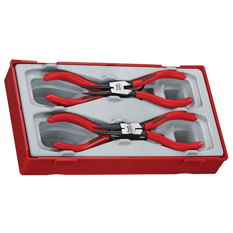 4 PIECE 5 CIRCLIP PLIER SET