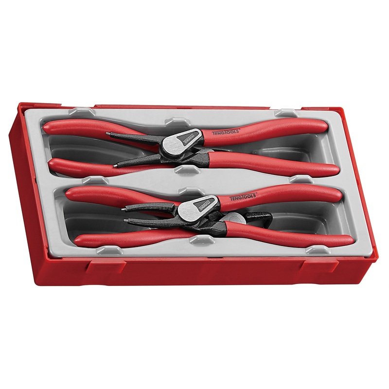 4PC 7 CIRCLIP PLIERS SET