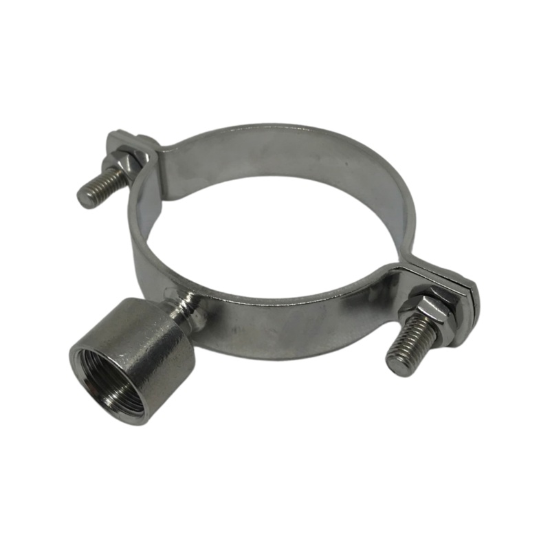 DAIRY BORE TWO BOLT SADDLE CLAMP X 0.5 BSP SOCKET