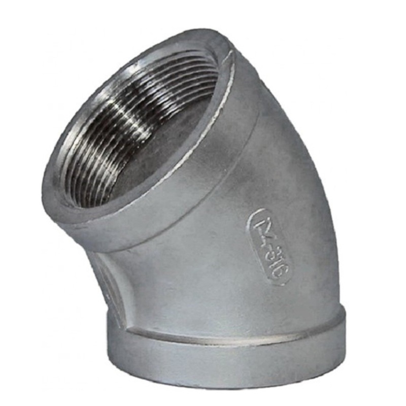F/BSP 45 ELBOW 150 LB STAINLESS STEEL 316