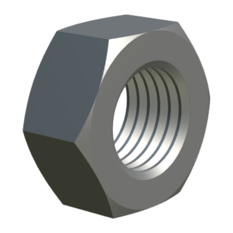 FULL HEX NUT – DIN 934 – A2 STAINLESS STEEL