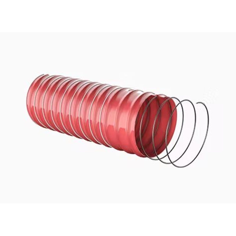 HTD Red Silicone High Temperature Ducting