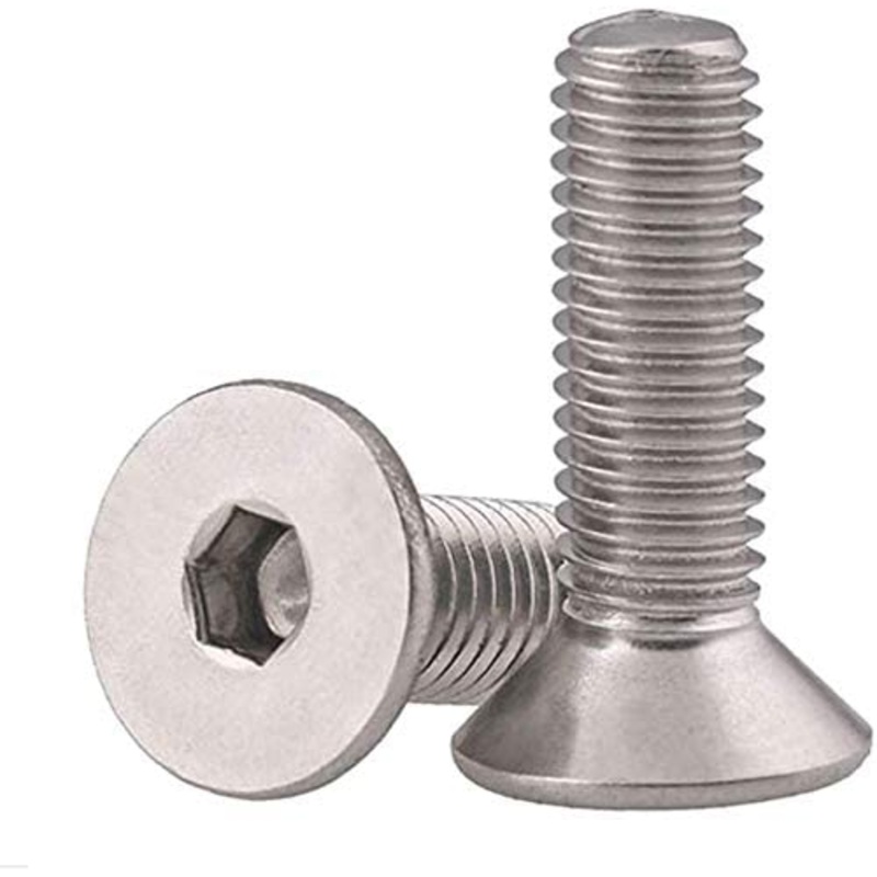 M3 ISO 10642 HEX SOCKET COUNTERSUNK SCREW – A2 STAINLESS STEEL