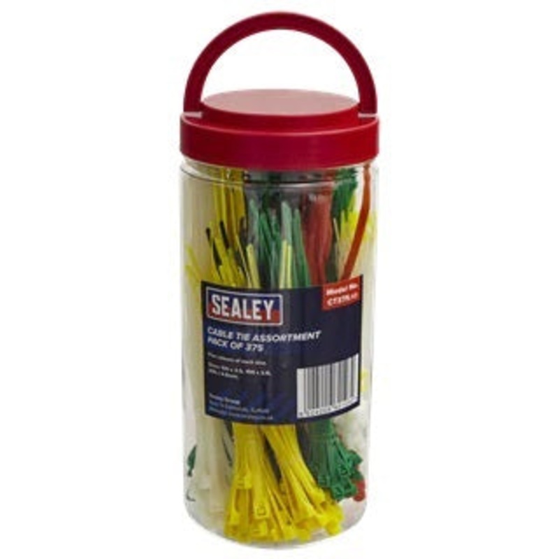 COLOURED CABLE TIES|200 PIECE|375 PIECE