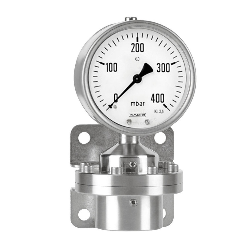 Differential pressure gauges with diaphragm DiP2SCh / DiP2SChG