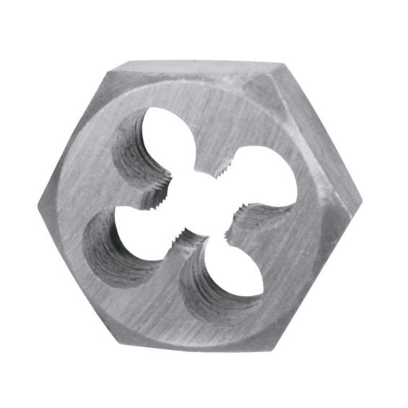 METRIC DIE NUT|M4 X 0.7mm|M5 X 0.8mm|M6 X 1.0mm|M8 X 1.25mm|M10 X 1.5mm|M12 X 1.75mm|M14 X 2.0mm|M16 X 2.0mm|M18 X 2.5mm|M20 X 2.5mm|M22 X 2.5mm|M24 X 3.0mm