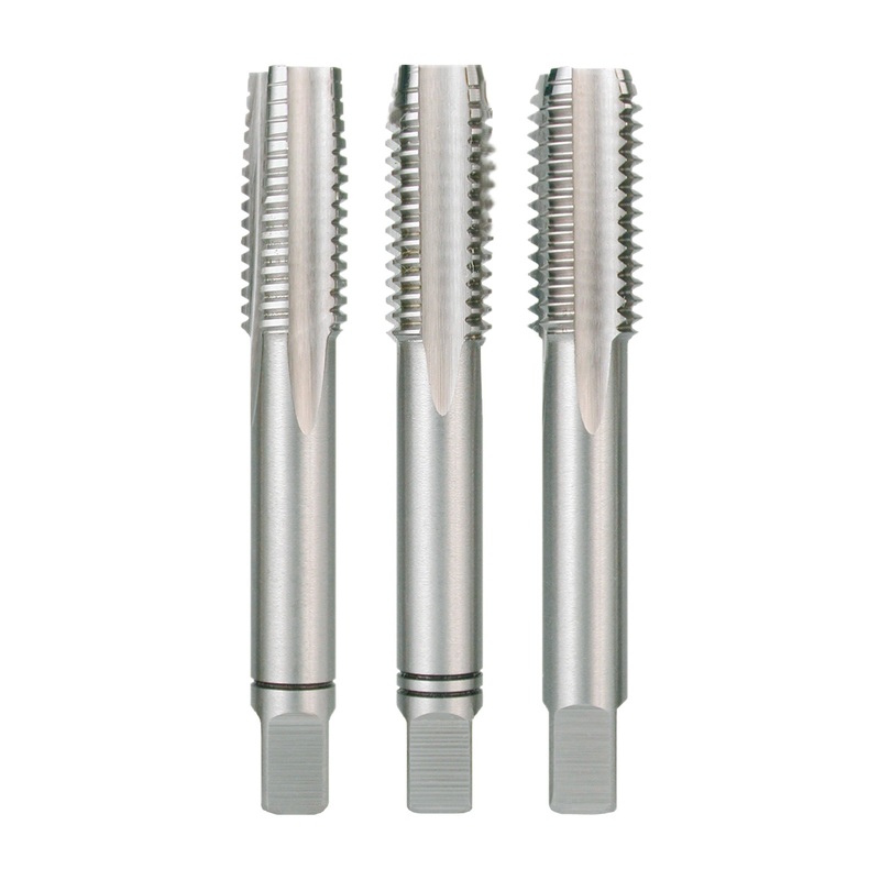 METRIC TAP SET|M3 X 0.5mm|M4 X 0.7mm|M5 X 0.8mm|M6 X 1mm|M7 X 1mm|M8 X 1.25mm|M10 X 1.5mm|M12 X 1.75mm|M14 X 2mm|M16 X 2|M18 X 2.5mm|M20 X 2.5mm|M22 X 2.5mm|M24X 3mm