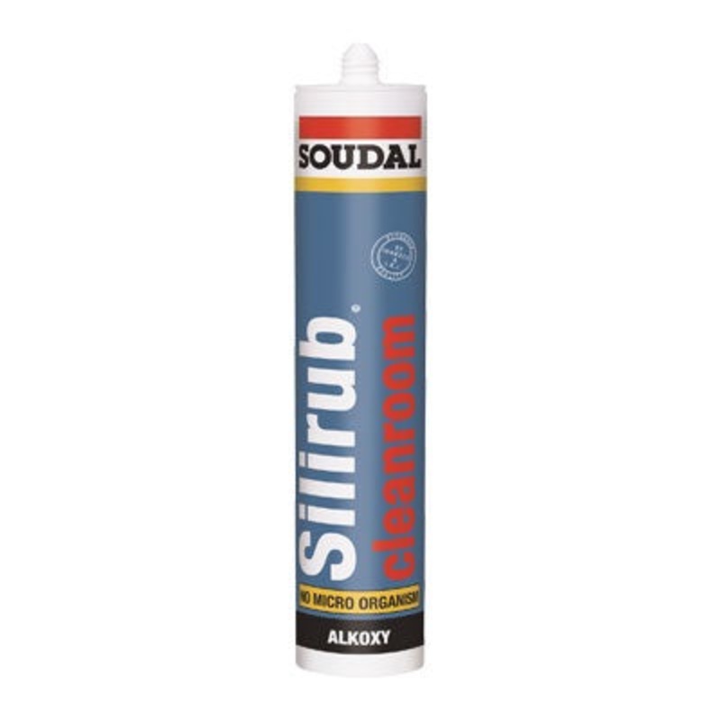 SOUDAL FOOD GRADE SILICONE|CLEAR|WHITE