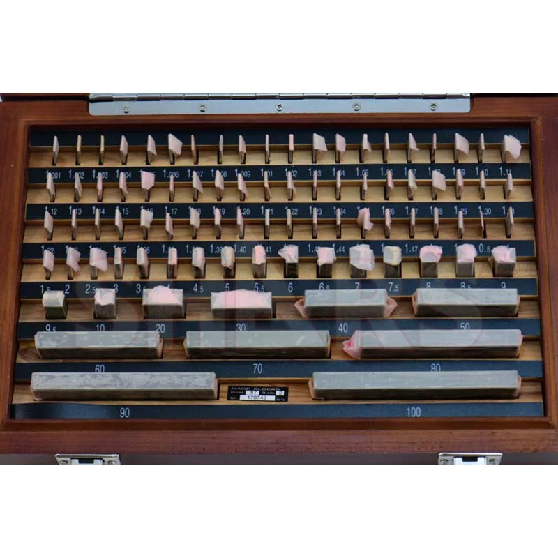 Shars Tool 303-5315 Grade 2, 87 PC Metric Gauge Block Set