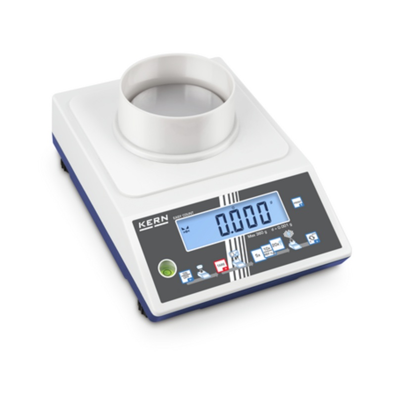 KERN Counting scale CKE 360-3, Weighing range 360 g, Readout 0,001 g