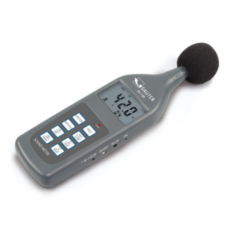Kern Sound Level Meter SU 130 Measuring range Sound 30 dB  130 dB Readability sound [d] (dB) 0,1 dB