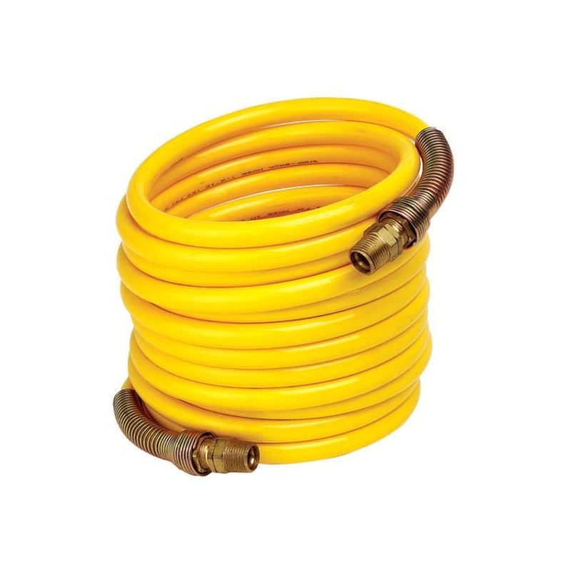 Nylon Coiled Air Hose Assembly – 1/2 ID x 25′