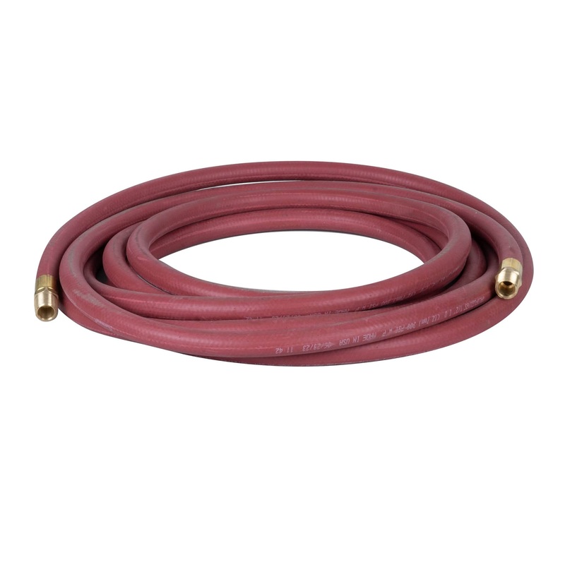 General Purpose Air Hose Assembly – 1/2 ID X 25′