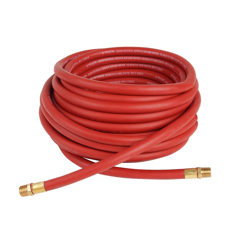 General Purpose Air Hose Assembly – 1/2 ID x 50′