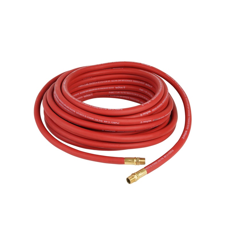 General Purpose Air Hose Assembly – 3/8 ID x 50′