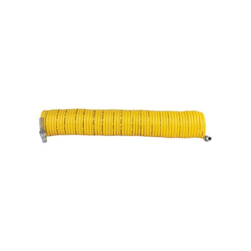 Nylon Coiled Air Hose Assembly – 1/4 ID x 50′