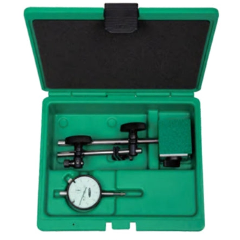 2-Piece Measuring Set | Insize 5024 Series | Range 10mm | Dial Indicator & Magnetic Stand