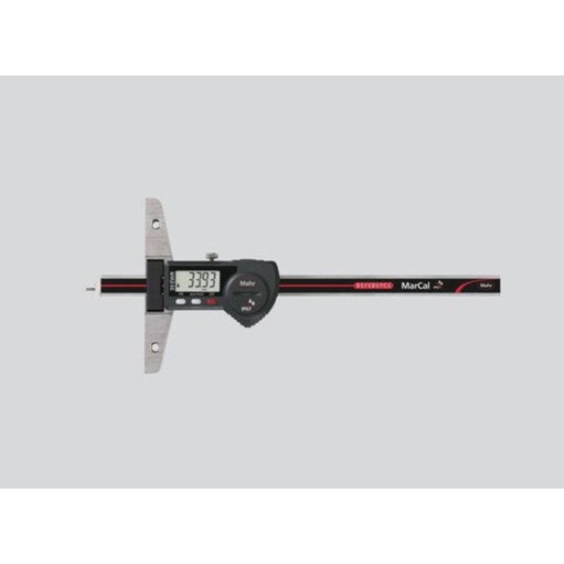 Mahr MarCal 30 EWR IP67 Digital Depth Gauge with USB, RS-232C & Digimatic Data Transmission | 0-150mm/0-6| 0-200mm/0-8 | 0-300mm/0-12 | 0-500mm/0-20