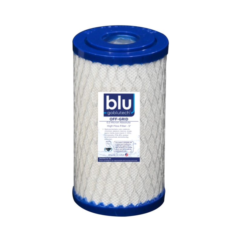 OFF-GRID UPGRADE Water Filter | 5-inch