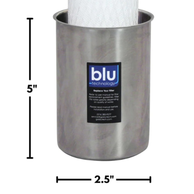 Stainless Steel 5-inch Canister