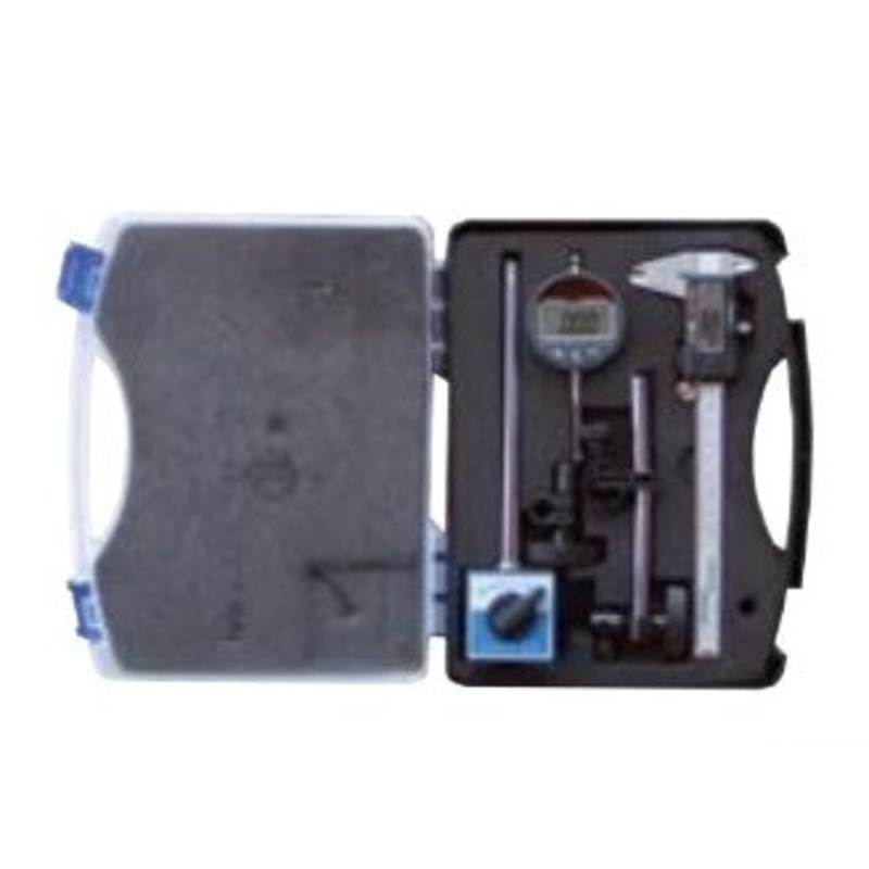 Three Piece Electronic Measuring Set | Electronic Dial Gauge | Digital Caliper | Magnetic Base