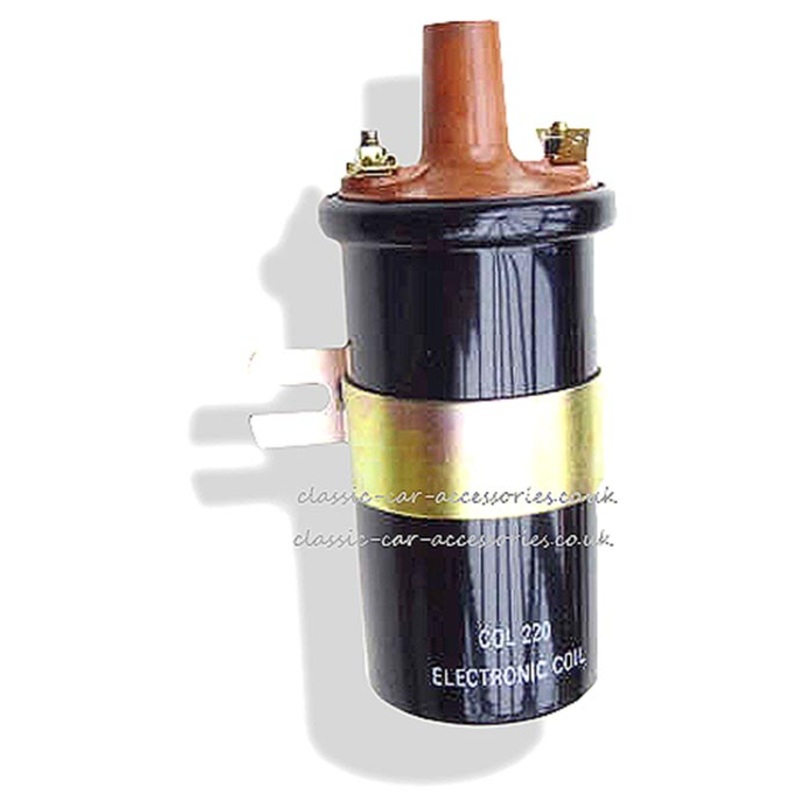 12 Volt ignition coil for electronic systems (Col220) Lucas equivalent DLB193 – CLS10252