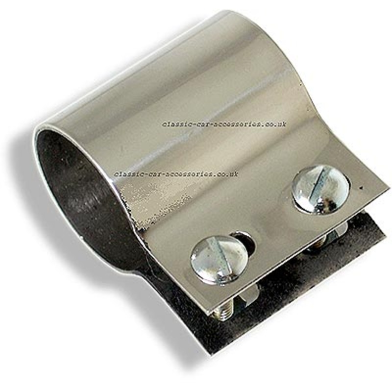 Badge bar clip, stainless steel, for 1 bars. – CXBC021